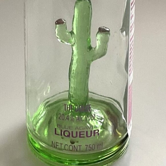 LIMITED EDITION HAND BLOWN PORFIDIO CACTUS GLASS BOTTLE - Picture 13 of 14